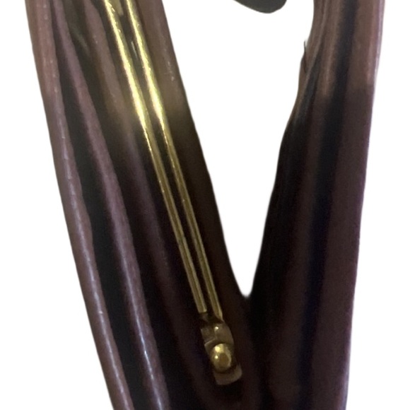 🔥🔥Chanel mocha compact wallet vintage🔥🔥 - Picture 10 of 11